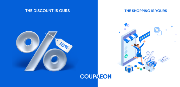 Coupaeon Application: Endless coupon codes for the best brands. 1