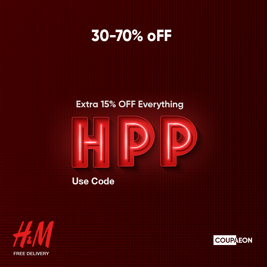 H&M UAE Coupon 15% OFF 