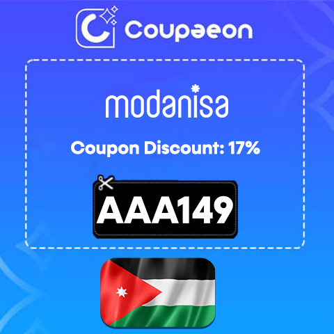 كوبون مودانيسا 17% (AAA149) خصومات تصل إلى 70% | مودانيسا الأردن