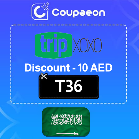 TRIPXOXO KSA Promo Code | save more with coupaeon