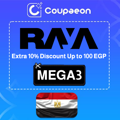 Raya Shop Promo code EGYPT UP TO 10%