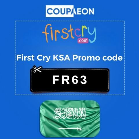 First Cry KSA promo code