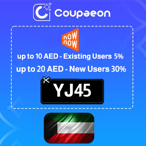 Effective NowNow Kuwait Discount Code From Coupaeon