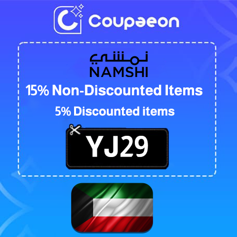 Latest Namshi Kuwait Discount Code From Coupaeon This Month