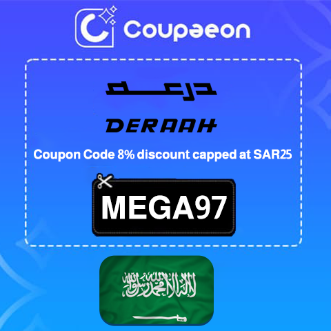 Get The New Deraayh KSA promo Code UP to 75% Now!
