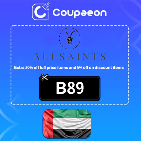 Allsaints UAE promo code Get the best offers