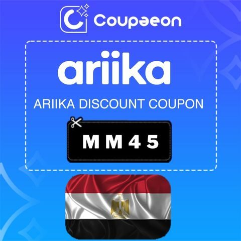 Ariika discount coupon Egypt